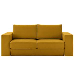 Sofa Looks-V1 (2-Sitzer) Microfaser Marta: Senfgelb - Breite: 212 cm