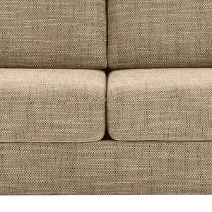 Sofa Looks-V1 (3-Sitzer) Webstoff Folmar: Hellbraun