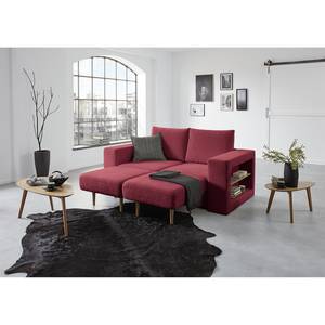 Sofa Looks V-2 (2-Sitzer) Microfaser Marta: Bordeaux - Breite: 172 cm