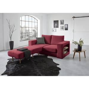 Sofa Looks V-2 (2-Sitzer) Microfaser Marta: Bordeaux - Breite: 172 cm