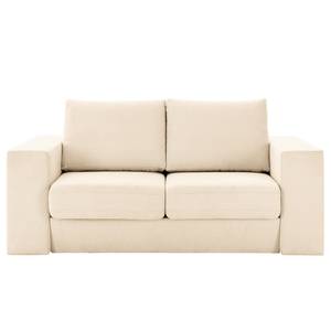 Sofa Looks V-2 (2-Sitzer) Microfaser Marta: Creme - Breite: 192 cm