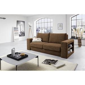 Sofa Looks-V2 (3-Sitzer) Webstoff Folmar: Braun