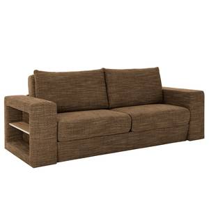 Sofa Looks-V2 (3-Sitzer) Webstoff Folmar: Braun