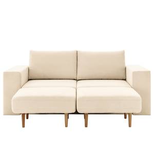 Sofa Looks V-2 (2-Sitzer) Microfaser Marta: Creme - Breite: 212 cm