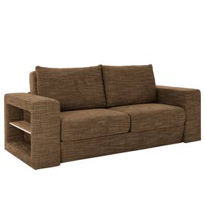 Sofa Looks V-2 (2-Sitzer) Webstoff Folmar: Braun - Breite: 212 cm