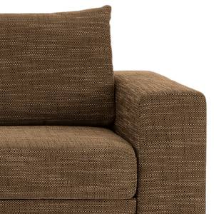 Sofa Looks V-2 (2-Sitzer) Webstoff Folmar: Braun - Breite: 212 cm