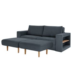 Sofa Looks-V2 (3-Sitzer) Microfaser Marta: Dunkelblau