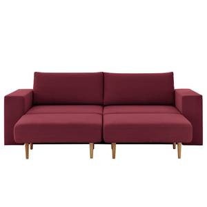 Sofa Looks-V2 (3-Sitzer) Microfaser Marta: Bordeaux