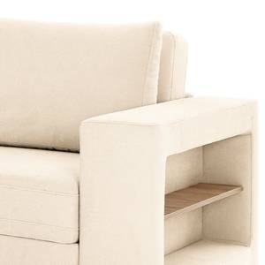 Sofa Looks-V2 (3-Sitzer) Microfaser Marta: Creme