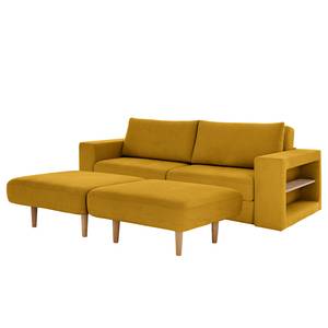 Sofa Looks-V2 (3-Sitzer) Microfaser Marta: Senfgelb