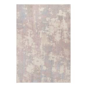 Kurzflorteppich Allier Viskose / Polyester - Pink - 80 x 125 cm