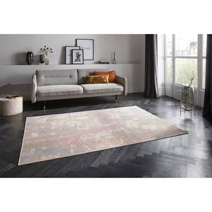 Tapis Allier Viscose / Polyester - Rose foncé - 80 x 125 cm