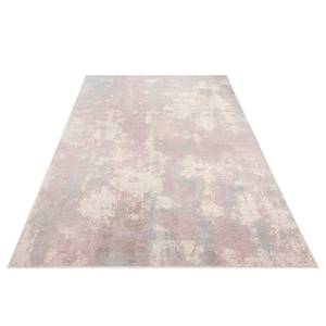 Kurzflorteppich Allier Viskose / Polyester - Pink - 80 x 125 cm