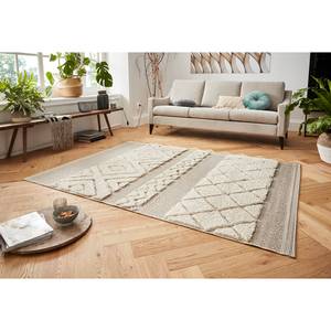 In- & outdoorvloerkleed Todra polypropeen - Crèmekleurig/beige - 160 x 230 cm