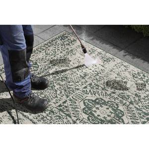 Omkeerbaar in- & outdoorvloerkleed Danao polypropeen - Groen - 200 x 290 cm