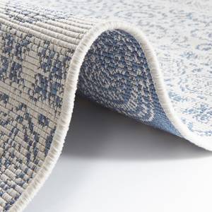 Omkeerbaar in- & outdoorvloerkleed Wout polypropeen - Blauw - 120 x 170 cm