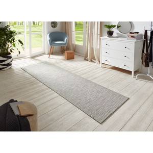 Tapis de couloir int. / ext. Nature 400 Polypropylène - Crème / Gris - 80 x 150 cm