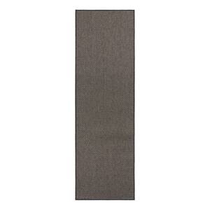 Tapis de couloir int. / ext. Nature 600 Polypropylène - Gris foncé - 80 x 450 cm