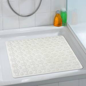 Antislipmat Douche Rocha natuurlijk rubber - wit