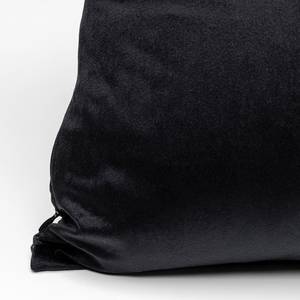 Coussin médaillon strass Verre / Polyester - Noir / Multicolore