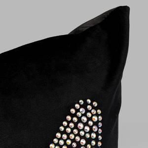 Coussin Diamond Butterfly Verre / Polyester - Noir / Multicolore