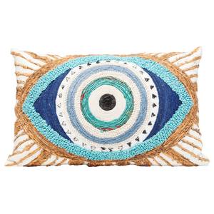 Coussin Ethno oeil Coton - Multicolore