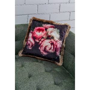 Coussin Blush Roses Polyester - Multicolore
