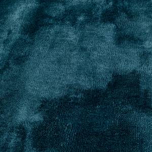 Hochflorteppich Cosy Ocean Baumwolle / Viskose - Blau - 170 x 240 cm