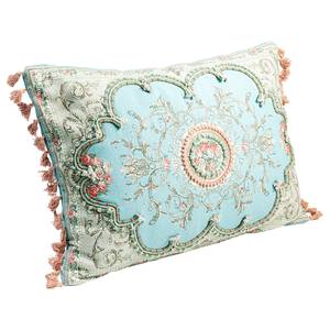 Coussin Orient Coton / Chenille de polyester - Multicolore