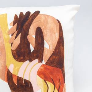 Coussin Artistic Hands Polyester - Multicolore