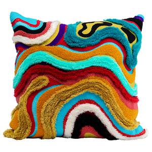 Coussin Waves Coton / Laine - Multicolore