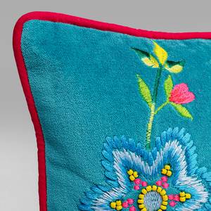 Coussin Flowering Coton - Multicolore