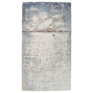 Kurzflorteppich Abstract Baumwolle  / Polyester - Dunkelblau - 240 x 170 cm