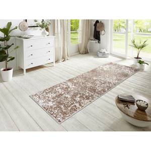 Kurzflorläufer Fundido Polypropylen - Beige / Taupe - 67 x 200 cm