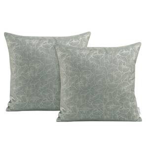 Housses de coussin Rinko (lot de 2) Gris - 45 x 45 cm