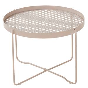 Table de jardin VIENNA Acier - Beige