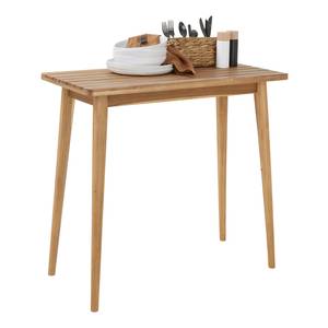 Table de jardin MIDTOWN II Partiellement en acacia massif - Naturel