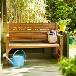 Banc de jardin SOMERSET Partiellement en acacia massif - Marron