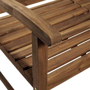 Gartenbank BANQUETTE FSC®-zertifiziertes Akazienholz - Braun