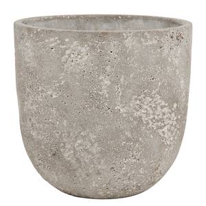 Pot de fleur rond FLORAL BASIC Béton - Gris