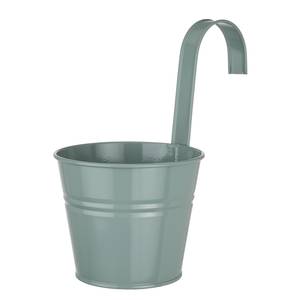 Pflanztopf ZINC Höhe 11 cm Zink - Mint