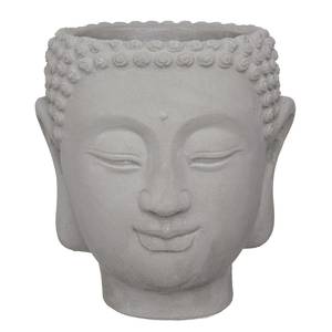 Blumentopf BUDDHA II Beton - Grau