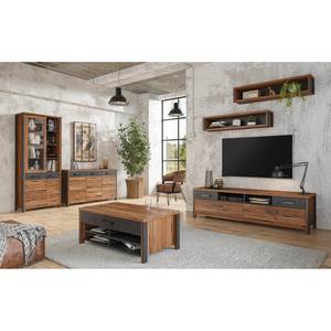 Meuble TV Belchatow Marron - Bois manufacturé - 187 x 53 x 50 cm