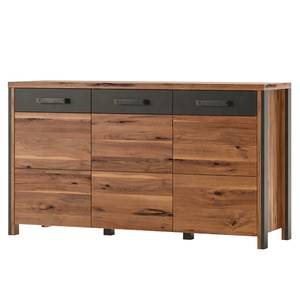 Dressoir Belchatow II Bruin - Plaatmateriaal - 142 x 81 x 44 cm