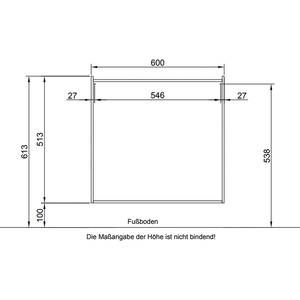 Badezimmerset 947 III (3-teilig) Weiß / Eiche Riviera Dekor