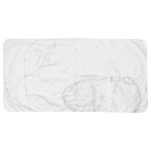 Serviette de toilette Towel Polyester - Blanc