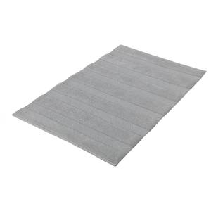 Tapis de bain Tikka Coton - Gris argenté - 120 x 70 cm