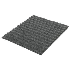 Tapis de bain Yara Coton - Gris foncé - 60 x 50 cm