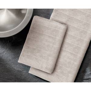 Serviette de toilette Via Coton - Beige - 140 x 70 cm