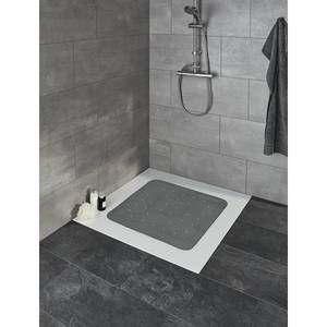 Tapis de douche antidérapant Softy PVC - Gris foncé